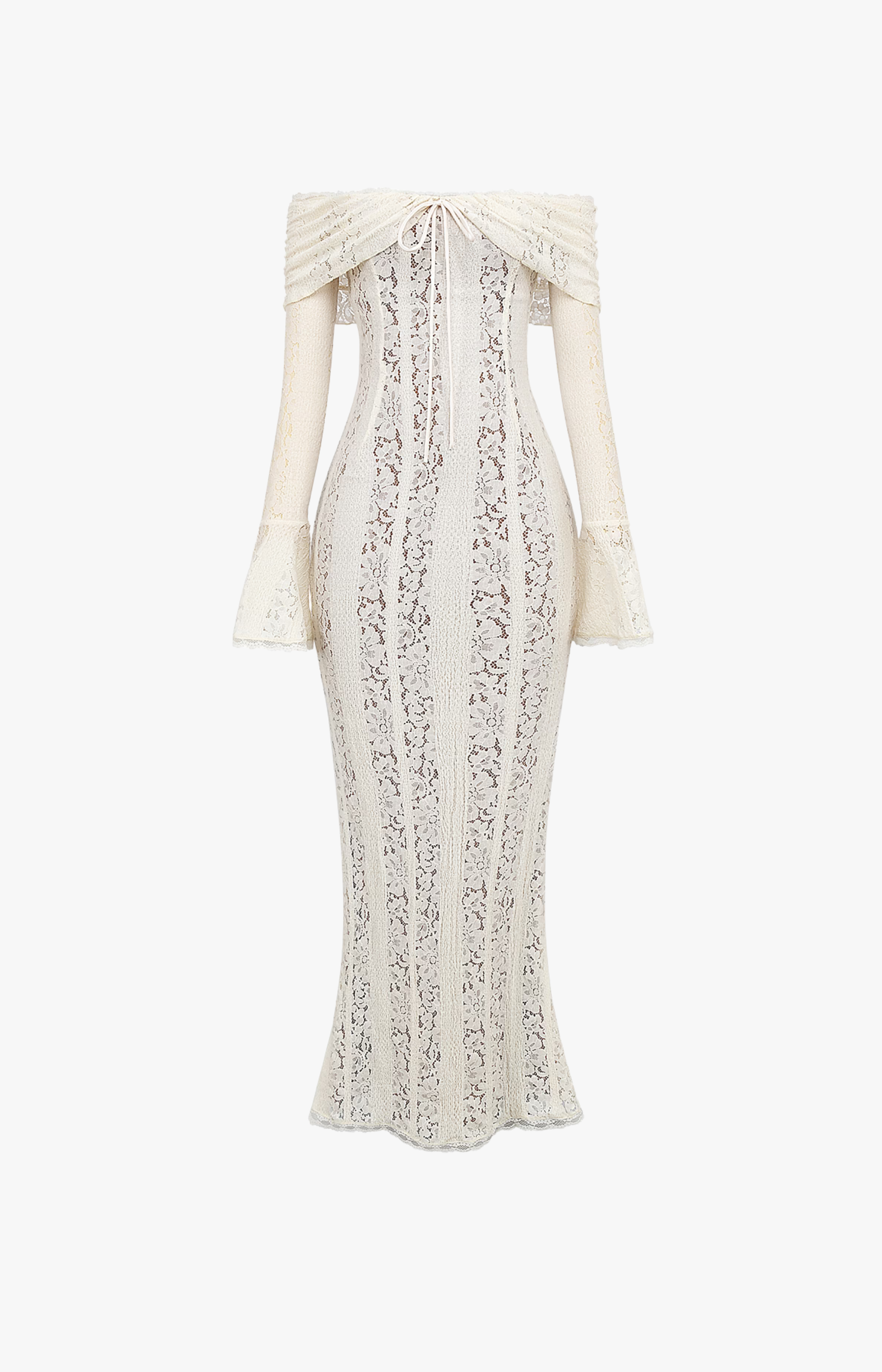 "Jade" Maxikleid aus Spitze