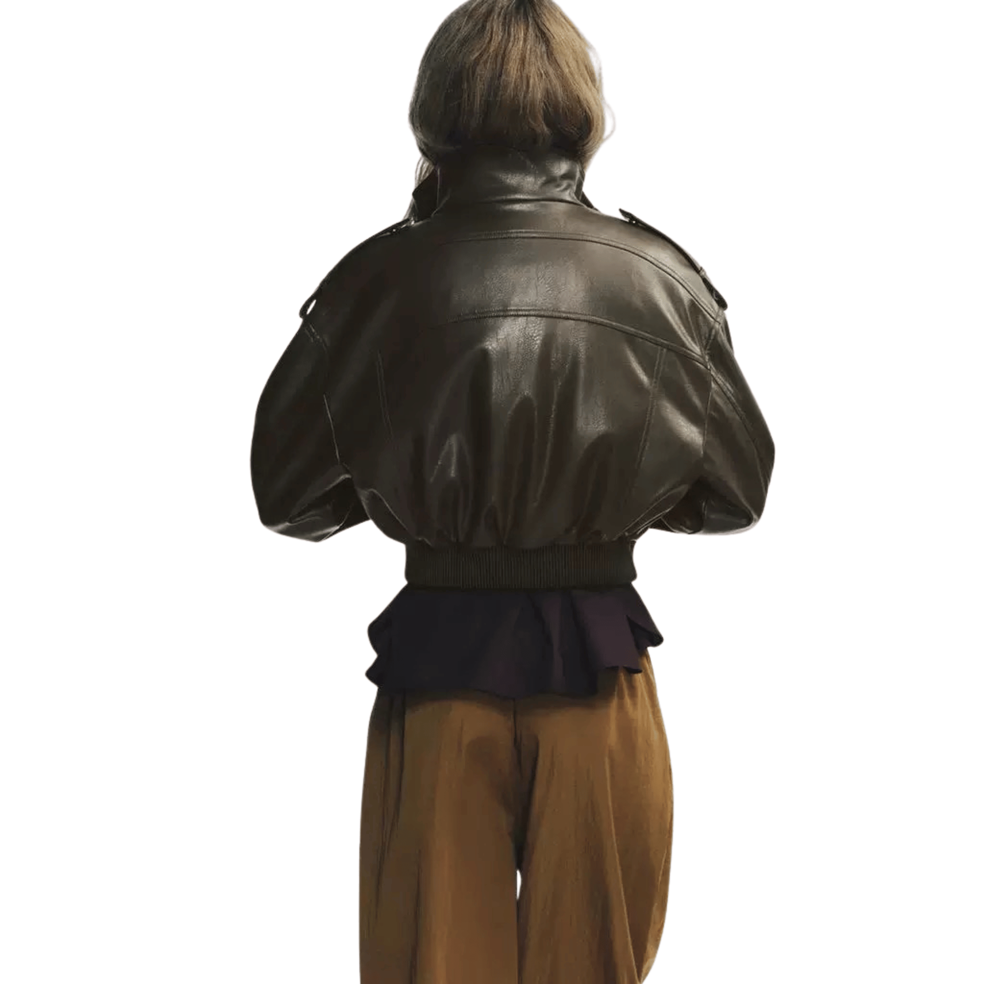 "Cindy" Bomber Lederjacke