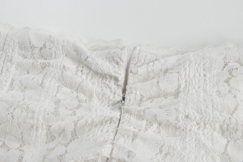 "Jade" Maxikleid aus Spitze