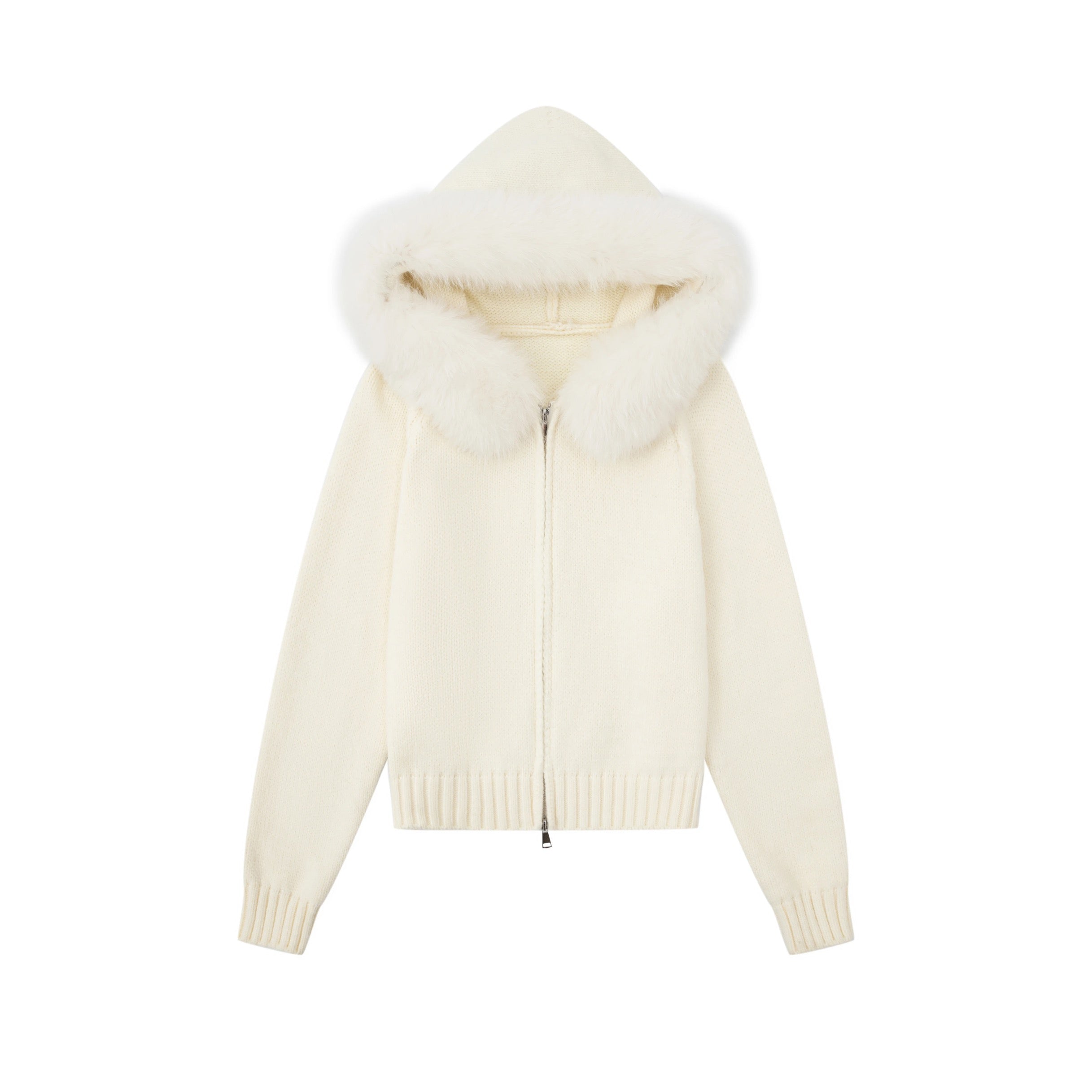 "Amanda" Fur Cardigan