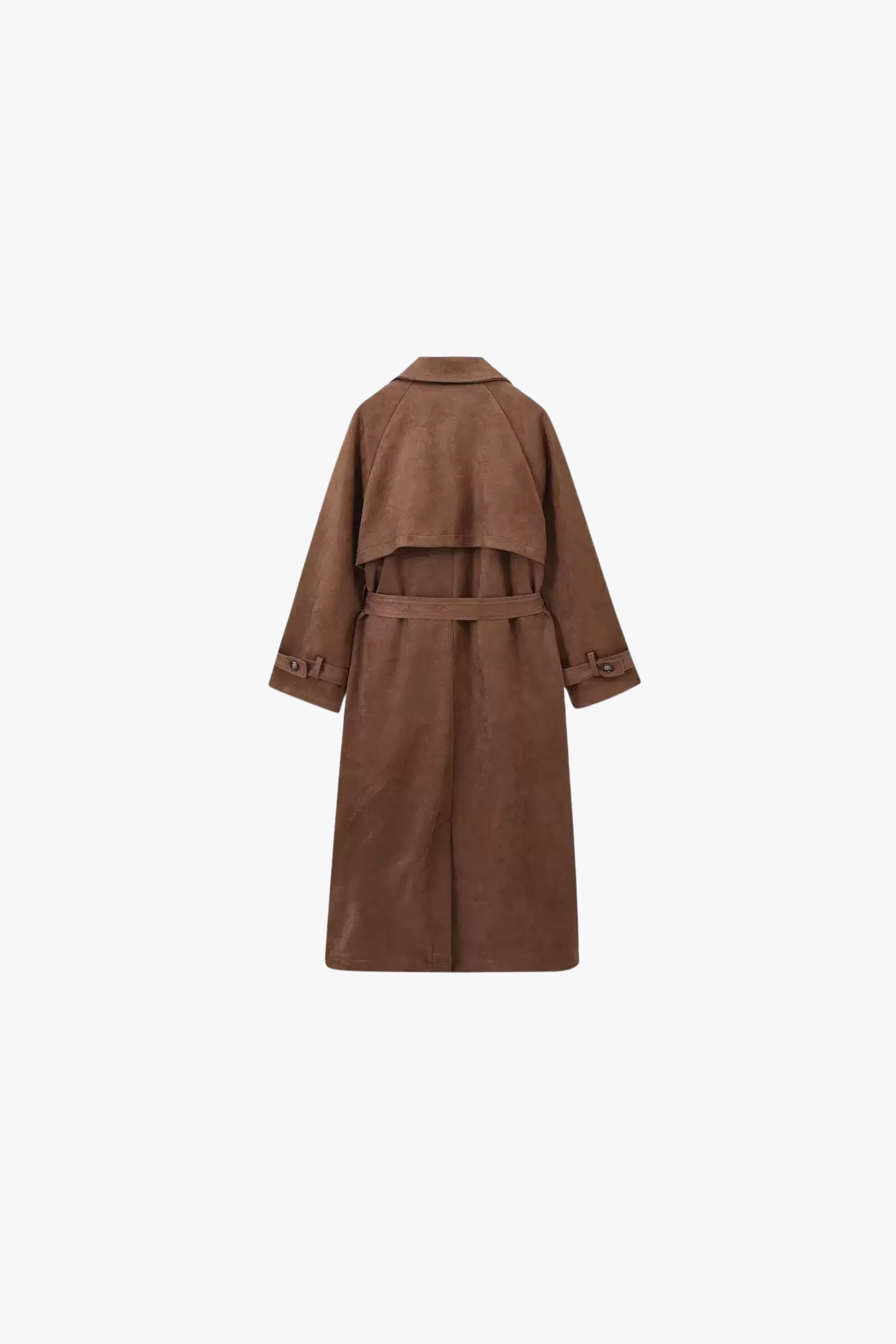 "Lola" Mantel aus Wildleder