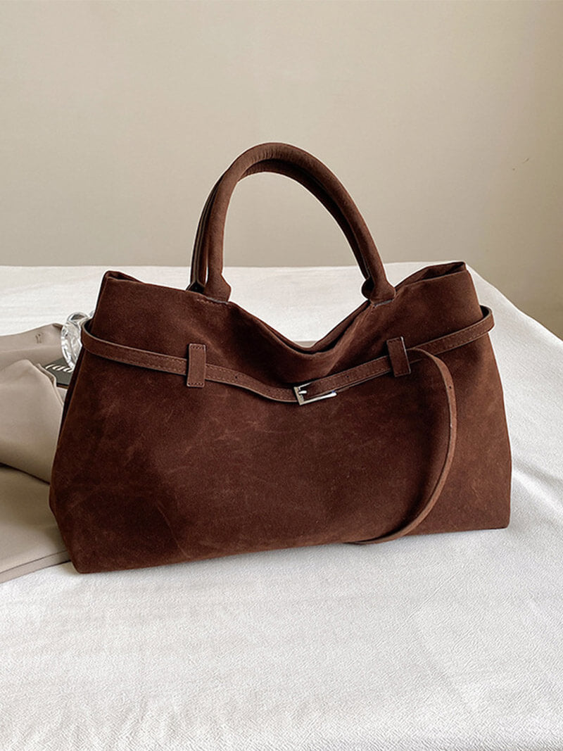 "Valerie" Wildleder Handtasche