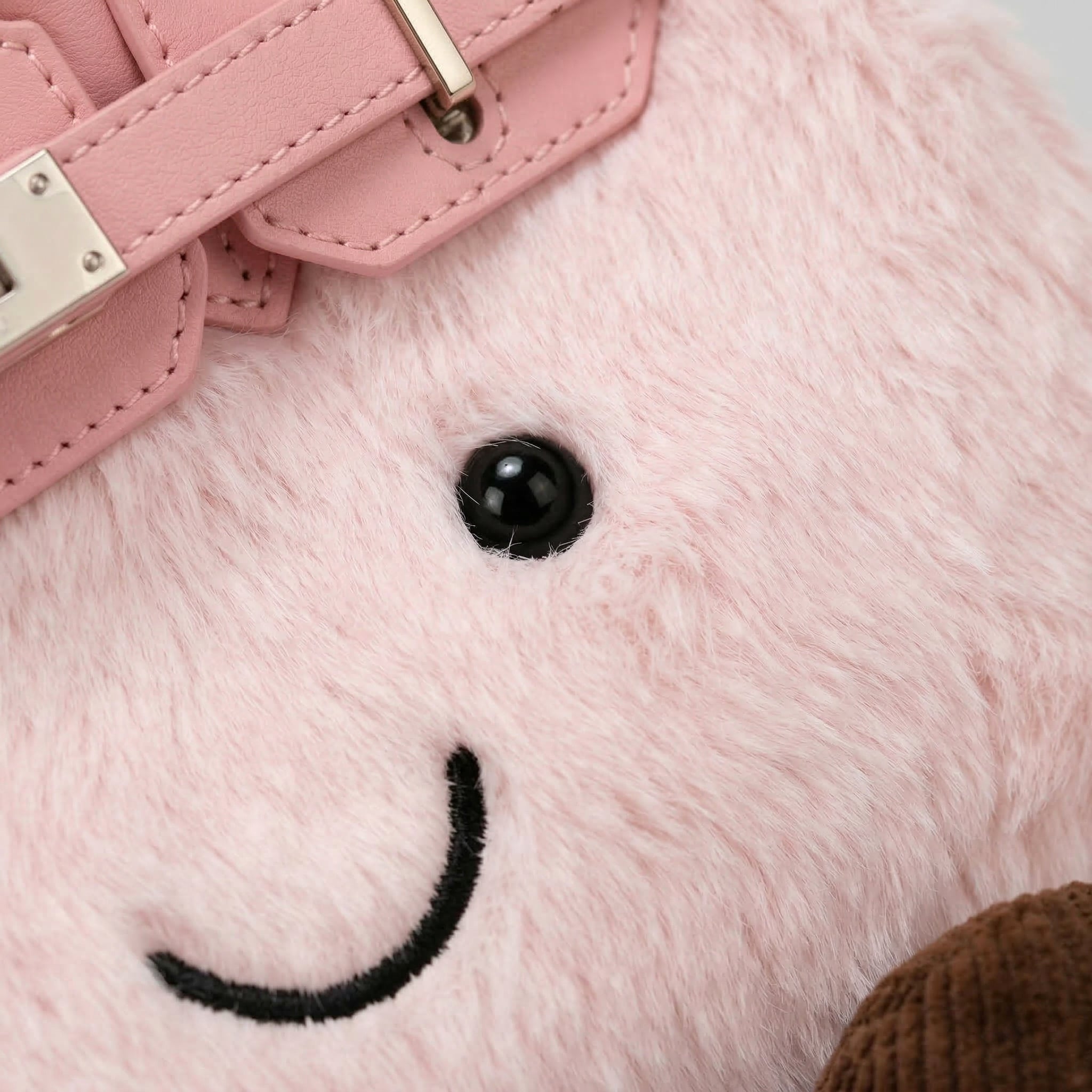 Fluffy Birkin Bag (Pink)