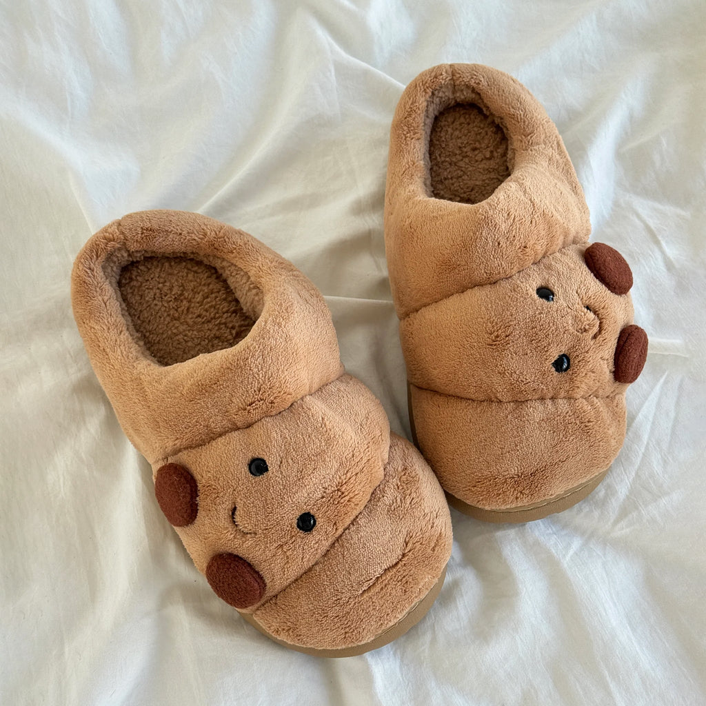 Croissant Hausschuhe