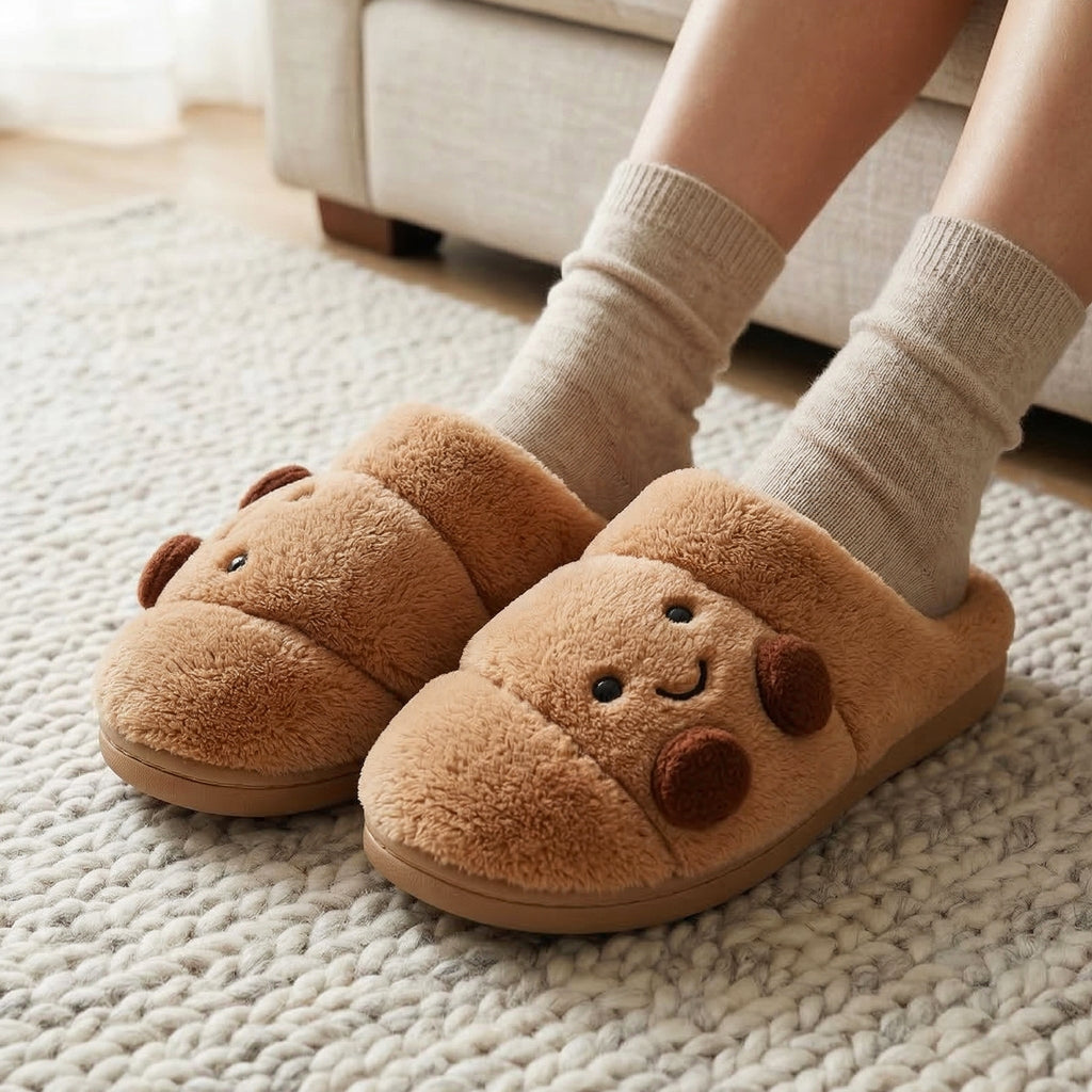 Croissant Hausschuhe