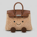 Fluffy Birkin Bag (Braun)