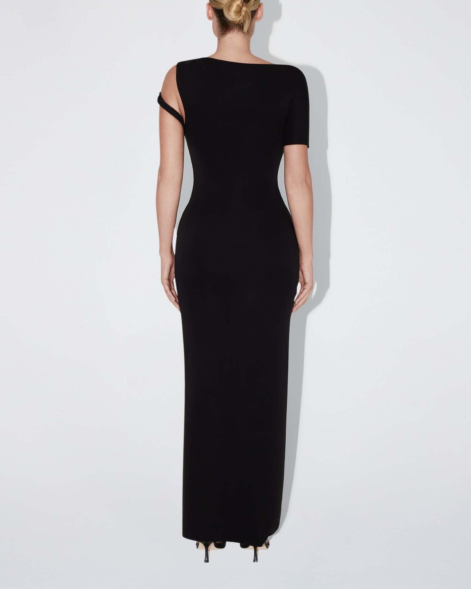 "Tara" One-Shoulder-Maxikleid