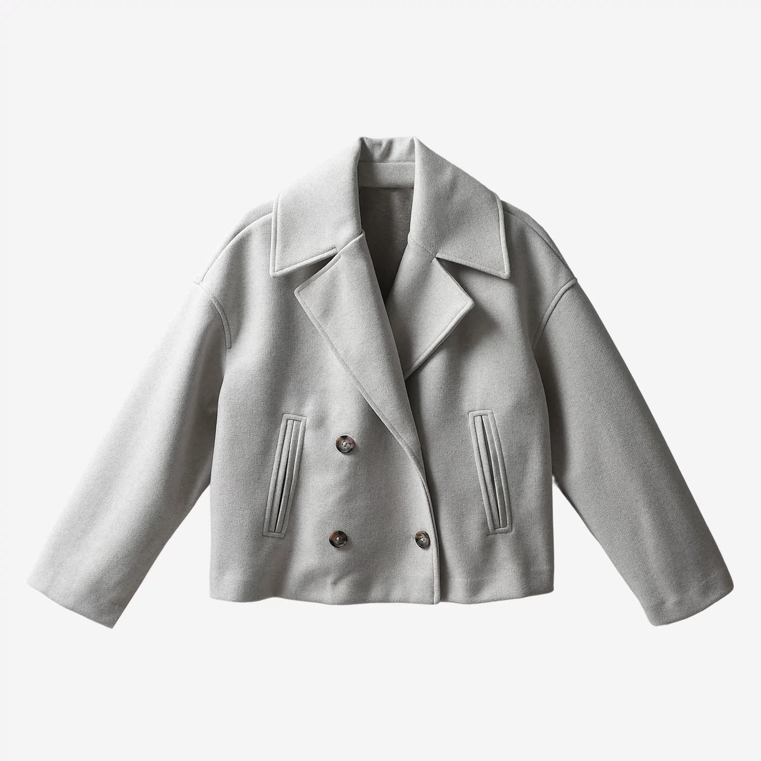 "Hanni" Cropped Trenchcoat